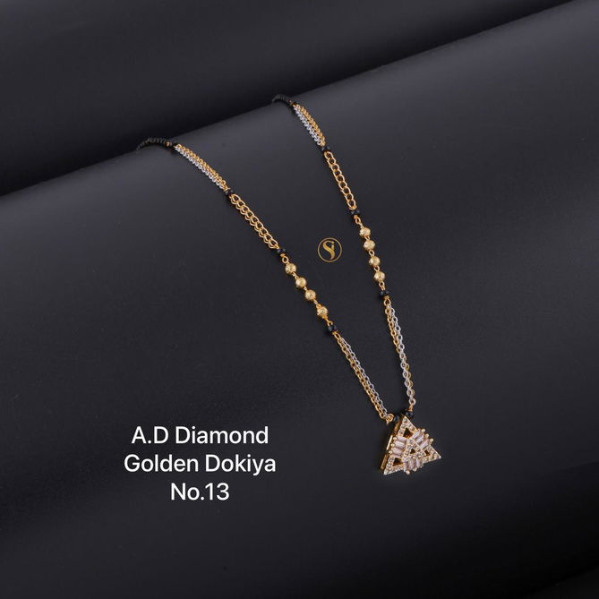 AD Diamond Daily Wear Designer Mangalsutra 14 Manufacturers
